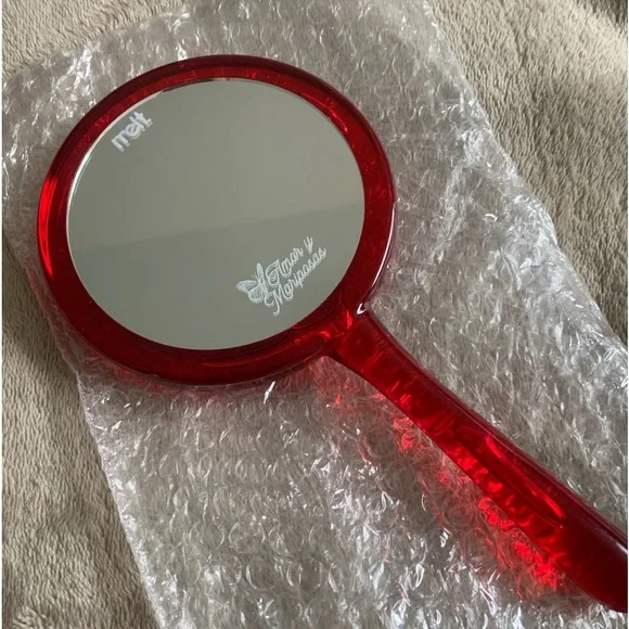 Melt Cosmetics Amor y Mariposas Butterfly Brush Set & Makeup Handheld Mirror NWT